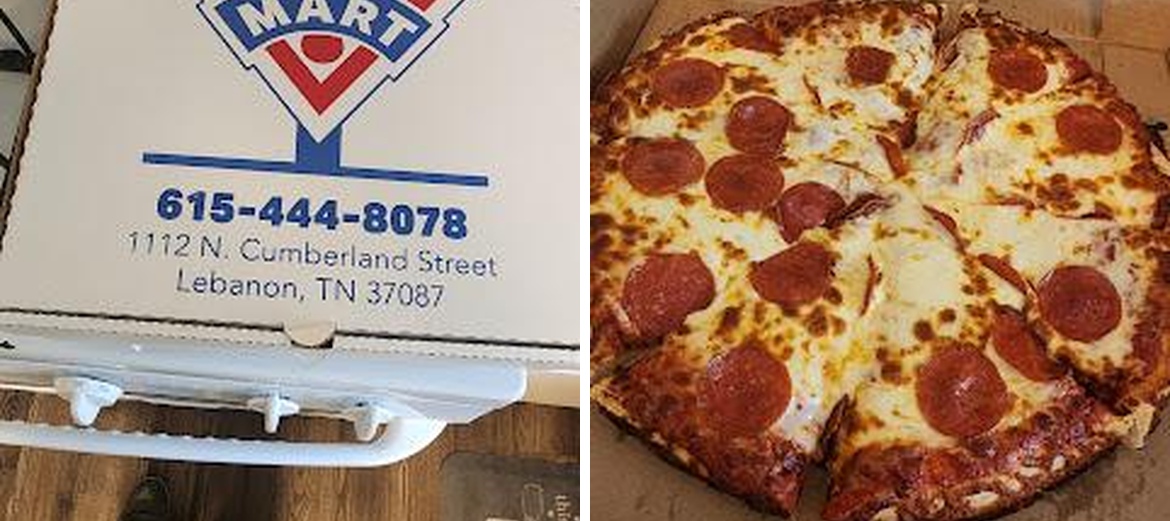 Mini Mart & Pizza Shop Menu