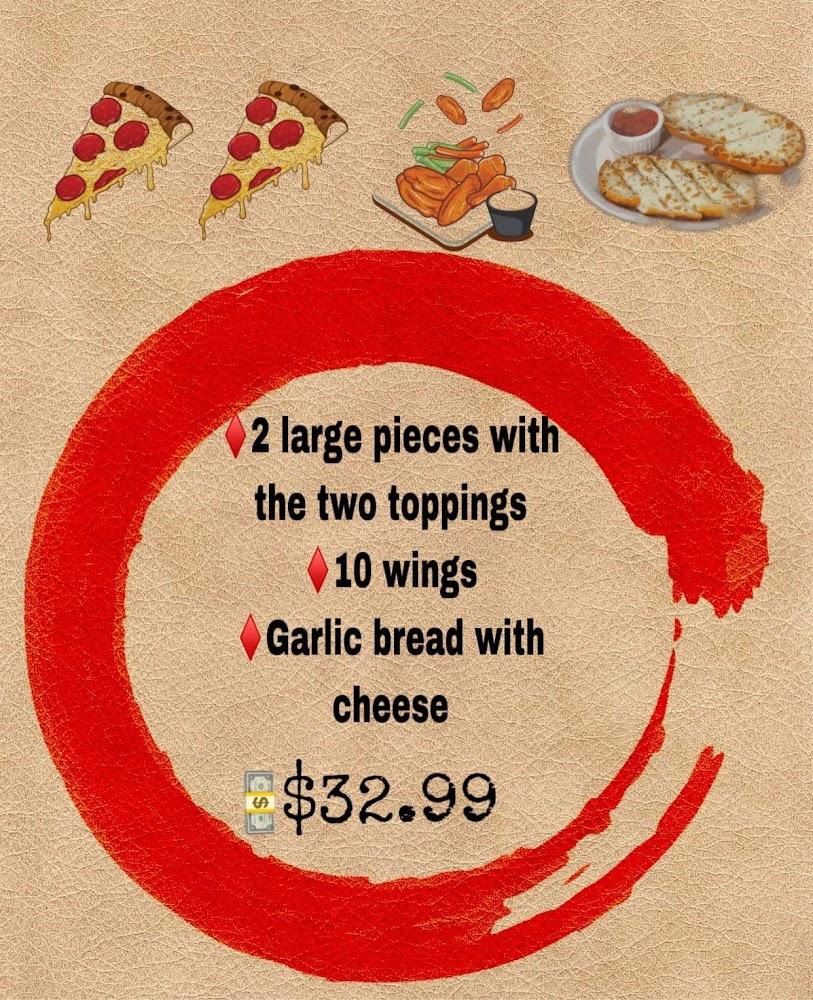 Mini Mart & Pizza Shop Menu image 1